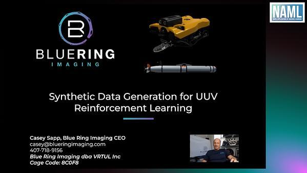 Synthetic Data Generation for UUV Reinforcement Learning