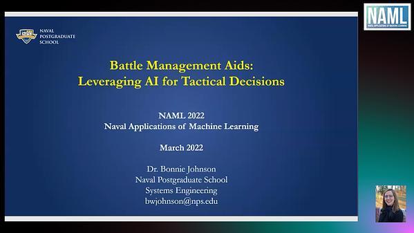 Battle Management Aids: Leveraging Artificial Intelligence for Tactical Decisions