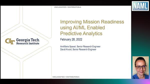 Improving Mission Readiness using AI/ML Enabled Predictive Analytics