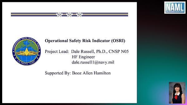 Operational Safety Risk Indicators
