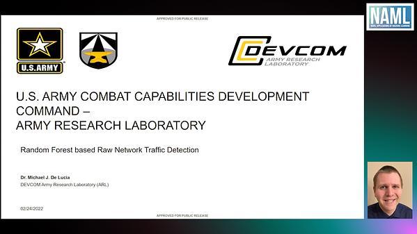 Random Forest based Raw Network Traffic Detection