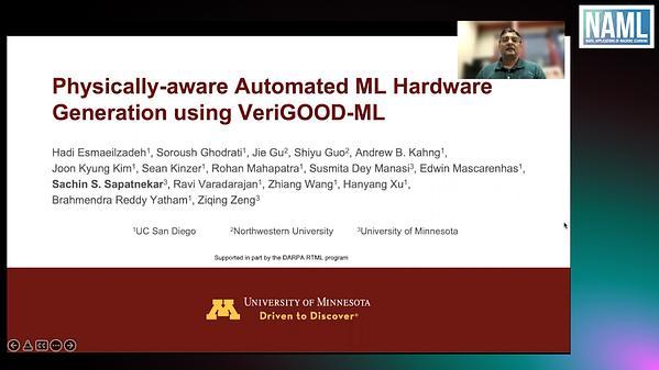 Physically-aware Automated ML Hardware Generation using VeriGOOD-ML