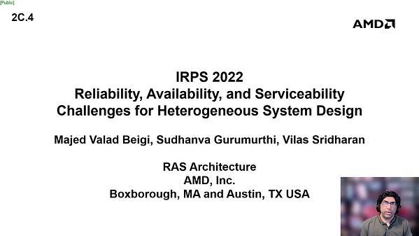 Reliability, Availability, and Serviceability Challenges for Heterogeneous System Design