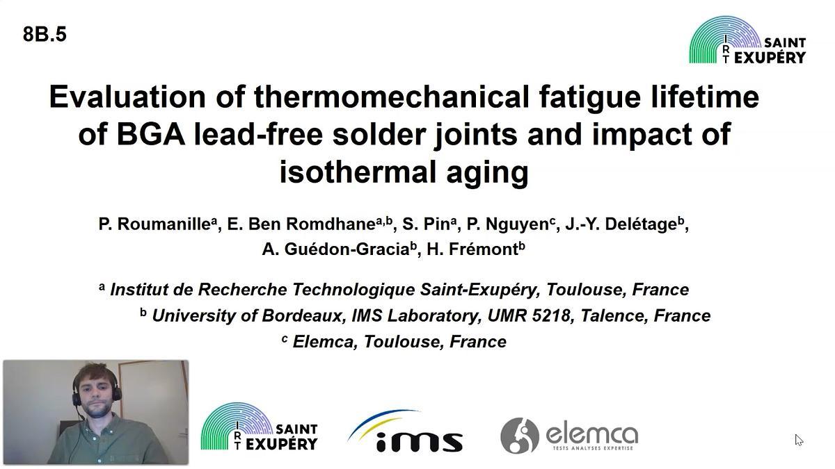 Underline Evaluation of thermomechanical fatigue lifetime of BGA lead