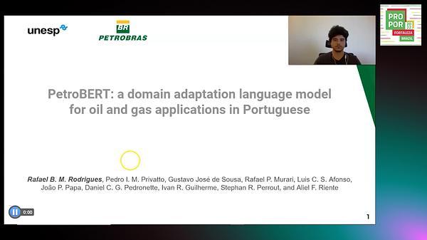 PetroBERT: a domain adaptation language model for oil and gas applications in Portuguese