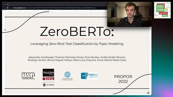 ZeroBERTo - Leveraging Zero-Shot Text Classification by Topic Modeling