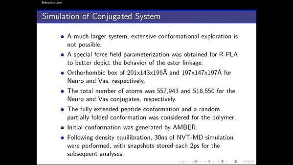 Molecular Dynamics MOOC 12.2.2c: Conformational Exploration of Two Peptides and Their Hybrid Polymer Conjugates