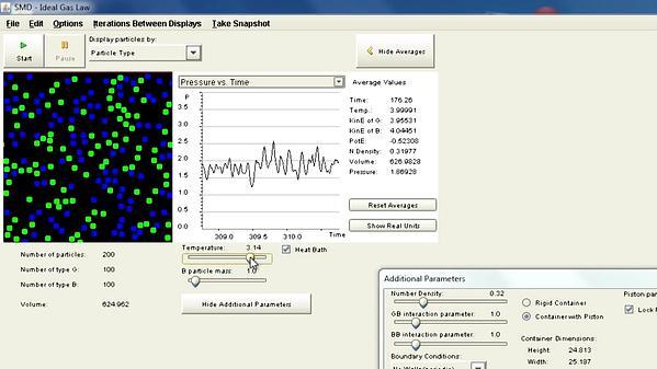 Molecular Dynamics MOOC 3.2.5. Thermodynamic Processes, Simulation with VMDL