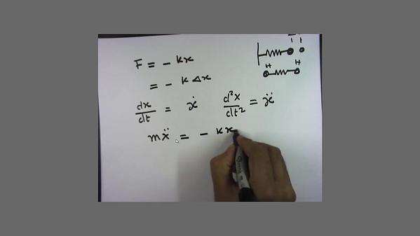 Molecular Dynamics MOOC 8.2.3. Derivation with One-Dimensional System