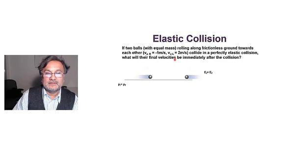 Impulse and Momentum Segment 5: 1D Conservation of Momentum