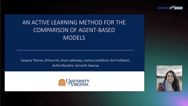 An Active Learning Method for the Comparison of Agent-based Models