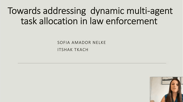 Towards addressing dynamic multi-agent task allocation in law enforcement