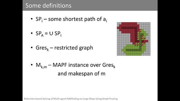 Reduction-based Solving of Multi-agent Pathfinding on Large Maps Using Graph Pruning