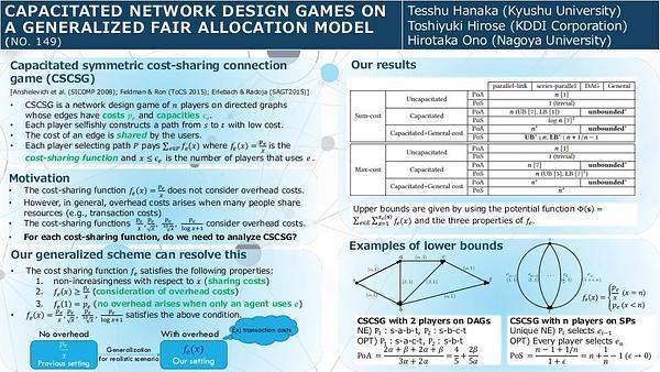 Capacitated Network Design Games on a Generalized Fair Allocation Model