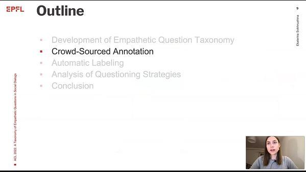 A Taxonomy of Empathetic Questions in Social Dialogs