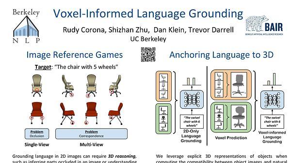 Voxel-informed Language Grounding