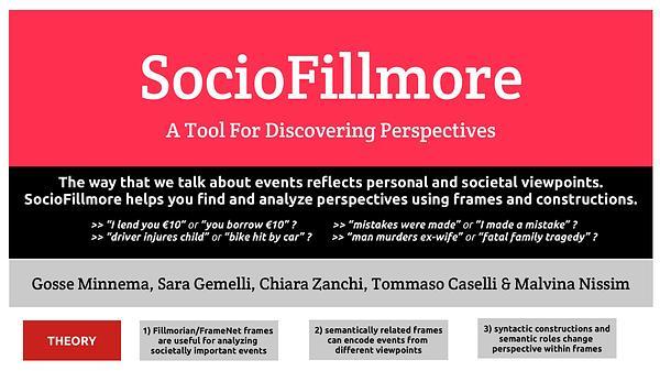 SocioFillmore: A Tool for Discovering Perspectives