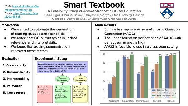 A Feasibility Study of Answer-Unaware Question Generation for Education