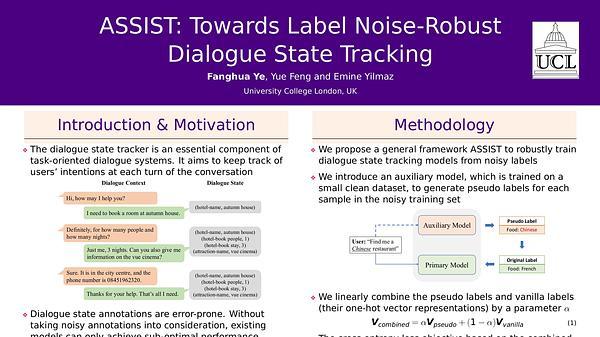 ASSIST: Towards Label Noise-Robust Dialogue State Tracking
