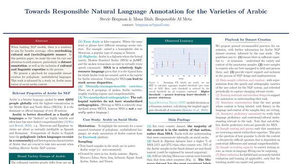Towards Responsible Natural Language Annotation for the Varieties of Arabic