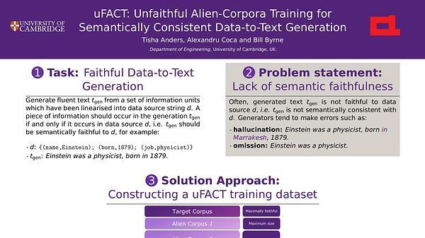 uFACT: Unfaithful Alien-Corpora Training for Semantically Consistent Data-to-Text Generation