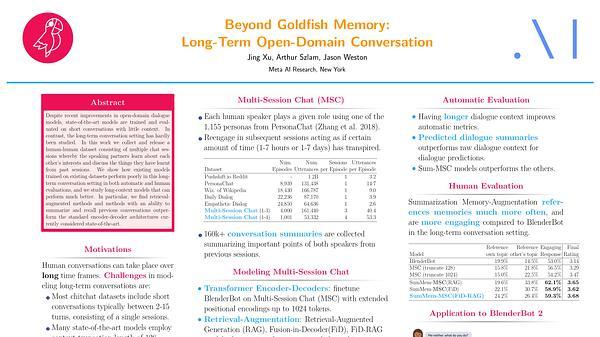Beyond Goldfish Memory: Long-Term Open-Domain Conversation
