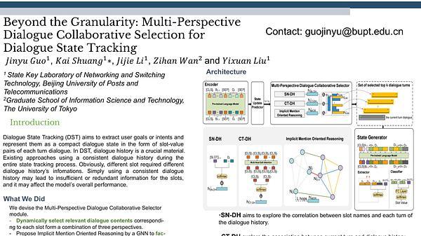 Beyond the Granularity: Multi-Perspective Dialogue Collaborative Selection for Dialogue State Tracking