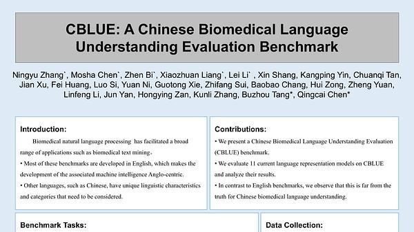 CBLUE: A Chinese Biomedical Language Understanding Evaluation Benchmark