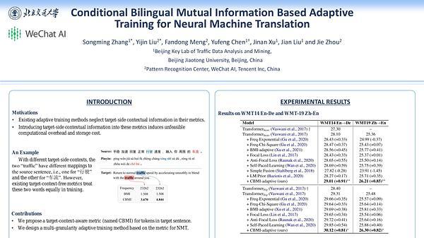 Conditional Bilingual Mutual Information Based Adaptive Training for Neural Machine Translation