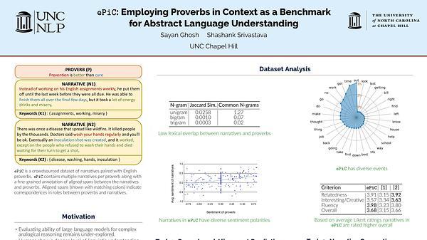 ePiC: Employing Proverbs in Context as a Benchmark for Abstract Language Understanding