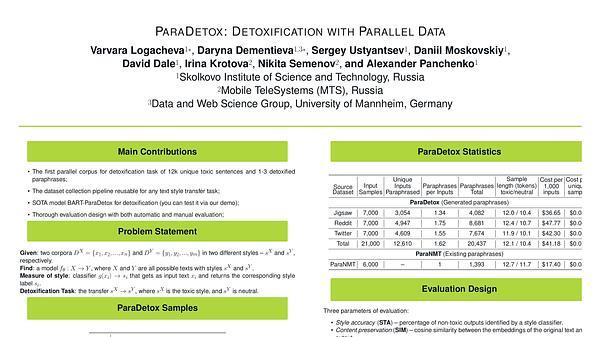 ParaDetox: Detoxification with Parallel Data