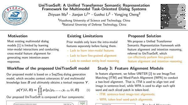 UniTranSeR: A Unified Transformer Semantic Representation Framework for Multimodal Task-Oriented Dialog  System
