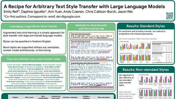 A Recipe for Arbitrary Text Style Transfer with Large Language Models