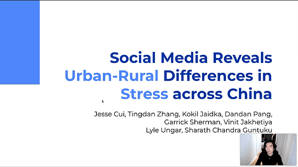 Understanding Urban-Rural Differences in Stress in China Using Hierarchical Modeling