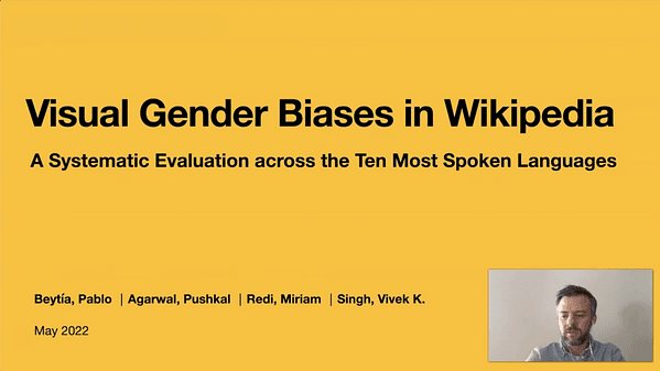 Visual Gender Biases in Wikipedia: A Systematic Evaluation across the Ten Most Spoken Languages