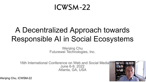 A Decentralized Approach Towards Responsible AI in Social Ecosystems