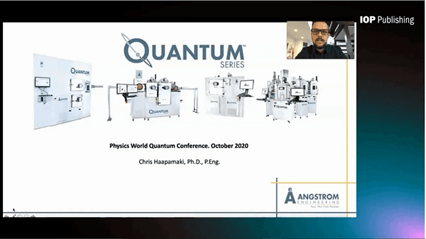 Dr. Chris Haapamaki: PVD for Josephson Junctions - Angstrom Engineering