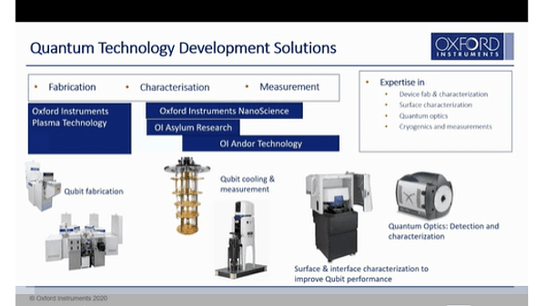 James Robinson: Quantum technologies device fabrication challenges and solutions - Oxford Instruments
