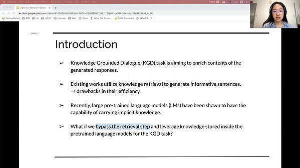 Retrieval-Free Knowledge-Grounded Dialogue Response Generation with Adapters