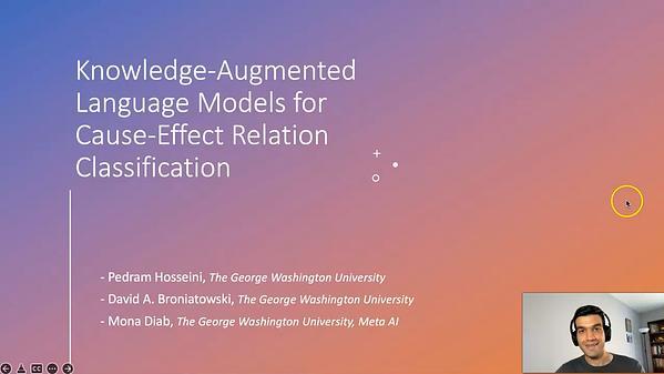 Knowledge-Augmented Language Models for Cause-Effect Relation Classification