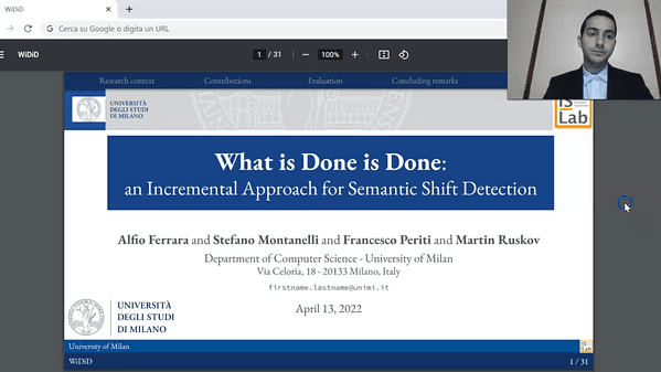 What is Done is Done: an Incremental Approach to Semantic Shift Detection