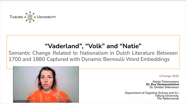 "Vaderland", "Volk" and "Natie": Semantic Change Related to Nationalism in Dutch Literature Between 1700 and 1880 Captured with Dynamic Bernoulli Word Embeddings