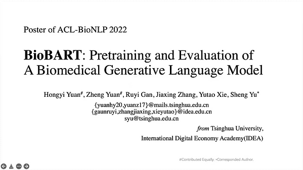 BioBART: Pretraining and Evaluation of A Biomedical Generative Language Model