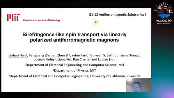 Birefringence-like spin transport via linearly polarized antiferromagnetic magnons (B)