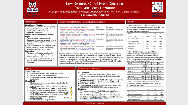 Low Resource Causal Event Detection from Biomedical Literature