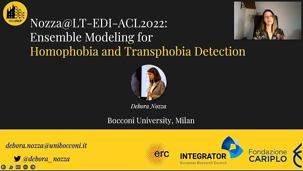 Ensemble Modeling for Homophobia and Transphobia Detection