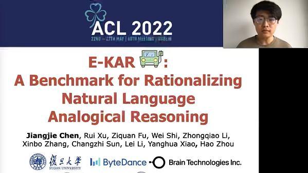E-KAR: A Benchmark for Rationalizing Natural Language Analogical Reasoning