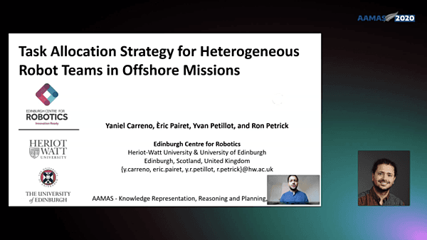 Task Allocation Strategy for Heterogeneus Robot Teams in Offshore MIssions