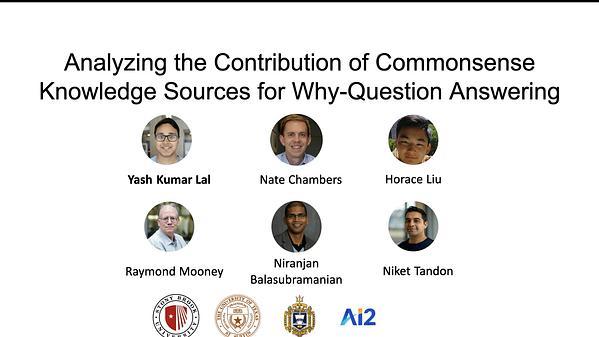 Analyzing the Contribution of Commonsense Knowledge for Why-Question Answering