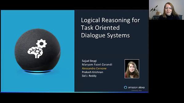 Logical Reasoning for Task Oriented Dialogue Systems